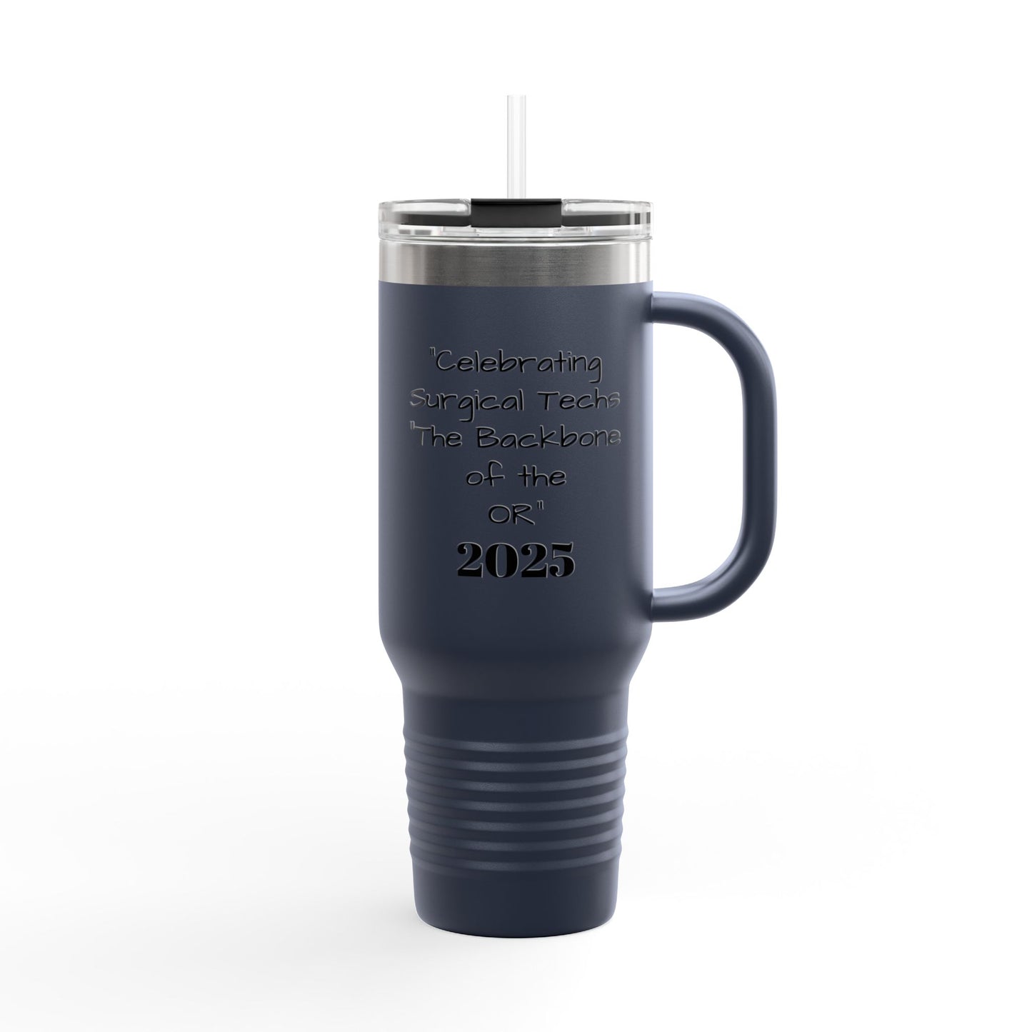 Custom Insulated Travel Mug for Surgical Techs, 40oz Coffee Cup, Perfect Gift for Healthcare Workers, Appreciation Mug, 2025 Celebrations