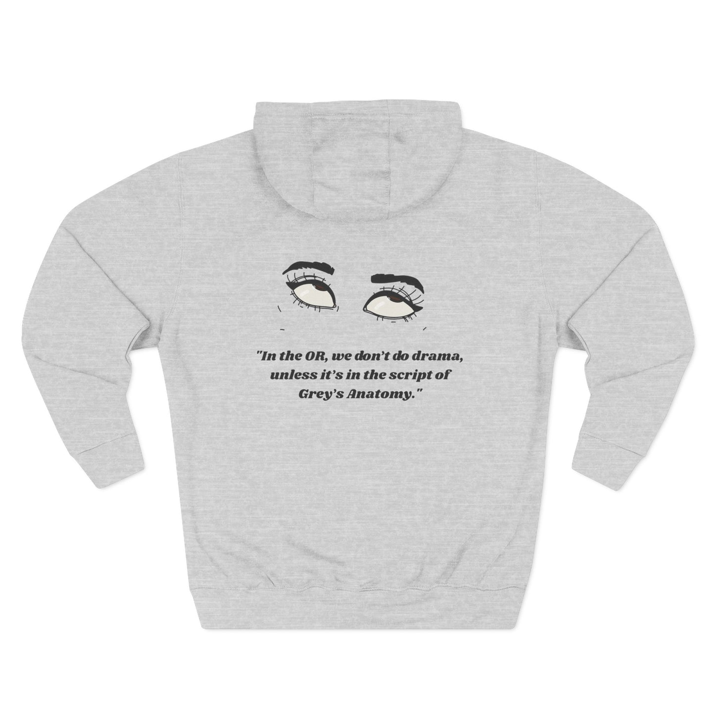Three-Panel Fleece Hoodie, Cozy Winter Hoodie, Casual Sweatshirt, Perfect for Gift Giving, Grey's Anatomy Inspired Hoodie, Relaxed Fit [...]